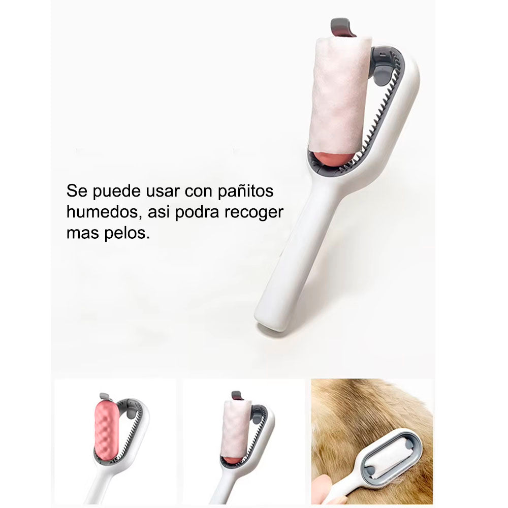 Cepillo para Mascotas Quita Pelos Aseo