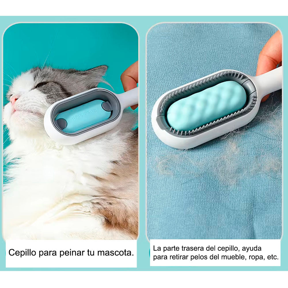 Cepillo para Mascotas Quita Pelos Aseo