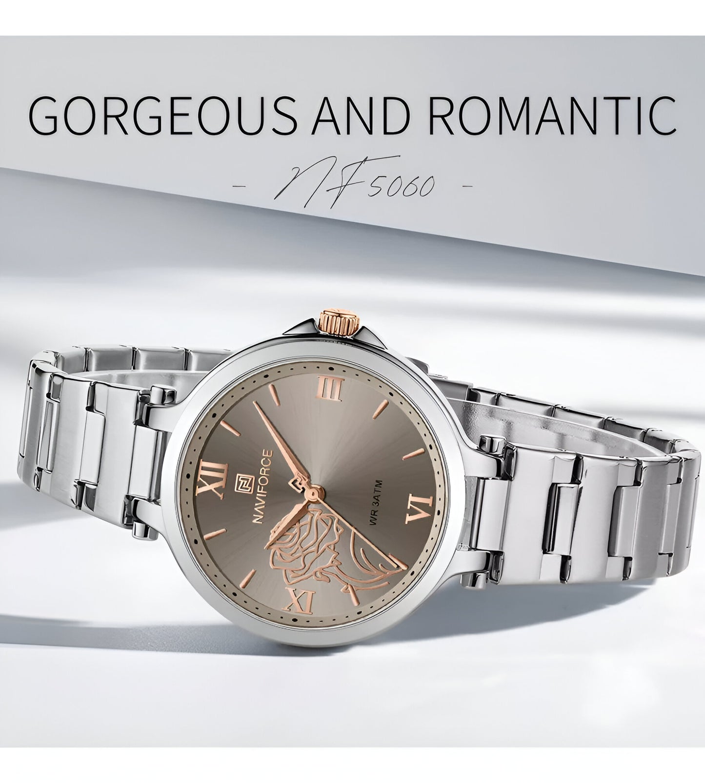 Reloj Naviforce Casual Nf5060 Mujer Flor